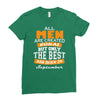 all men are created equal but only the best are born in september Ladies Fitted T-Shirt