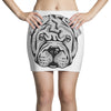 ask me about my shar pei Mini Skirts