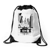 akira motorcycle Drawstring Bags
