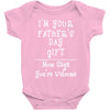 I'm Your Father's Day Gift Mom Says You're Welcome Baby Bodysuit