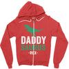 Daddysaurus Zipper Hoodie