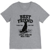 Best Friend German Shepherd V-Neck Tee