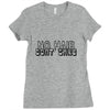 no hair dont care Ladies Fitted T-Shirt