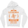 I am a Leukemia Cancer Survivor - What's Your Superpower? Zipper Hoodie