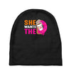 She Wants The D - Dunkin Donuts Baby Beanies