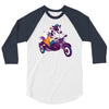fast food 3/4 Sleeve Shirt
