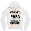 Super Cool Papa Of A Freaking Awesome Granddaughter Zipper Hoodie