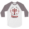 Zelda Glowing Sheikah Eye 3/4 Sleeve Shirt