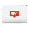 no love notification Accessory Pouches