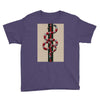 Gucci Pattern and Snake Youth Tee