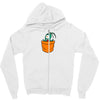 plankton pocket Zipper Hoodie