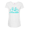 cycologist Maternity Scoop Neck T-shirt