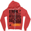Strong Independent Motivated Libra Zipper Hoodie