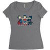 super childish Women's Triblend Scoop T-shirt