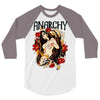 anarchy angel 3/4 Sleeve Shirt