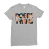 Dobre Twins Photo Ladies Fitted T-Shirt