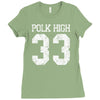 polk high Ladies Fitted T-Shirt