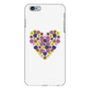 Pansy Heart iPhone 6/6s Plus Case