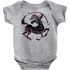 sagittarius zodiac galaxy Baby Bodysuit