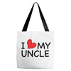 I Love My Uncle Tote Bags