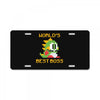 World's Best Boss Mario License Plate