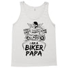 You Cant Scare Me I am Biker Papa Tank Top