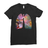 Cosmic Breath Ladies Fitted T-Shirt