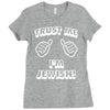 trust me i'm jewish Ladies Fitted T-Shirt