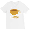 coffee (4) V-Neck Tee