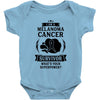 I am a Melanoma Cancer Survivor - What's Your Superpower? Baby Bodysuit