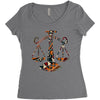 ethnic libra Women's Triblend Scoop T-shirt