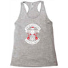 sons of santa claus Racerback Tank
