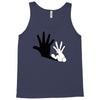 rabbit hand shadow Tank Top