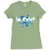 im cute no shit baby Ladies Fitted T-Shirt
