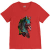 zombie horse new V-Neck Tee