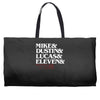 mike dustin lucas eleven will Weekender Totes