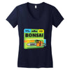 bonsai chainsaw Women's V-Neck T-Shirt