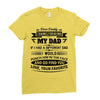 Dear Daddy... Ladies Fitted T-Shirt