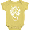 fenrir wolf motif Baby Onesie