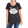 If I'm Related to These People I'm Not Coming Out Ladies Curvy T-Shirt