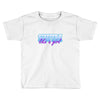 swim like a girl neon Toddler T-shirt