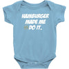 Hamburger Baby Onesie