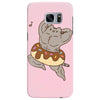 Pusheen the Cat Muscular with Donut Samsung Galaxy S7 Edge