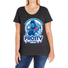 finish yours ice cream Ladies Curvy T-Shirt
