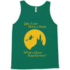 i drive a stick   halloween superpower Tank Top