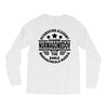 khabib nurmagomedov black logo Long Sleeve Shirts