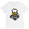 beer king V-Neck Tee