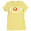 trojan records label Ladies Fitted T-Shirt