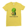 ninja diet Ladies Fitted T-Shirt