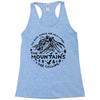 the mountains Racerback Tank